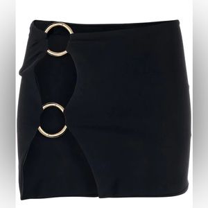 Louisa Ballou double ring miniskirt size small